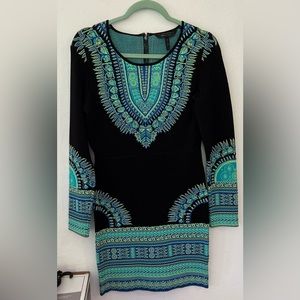 BCBGMAXAZRIA VIXIE DRESS L